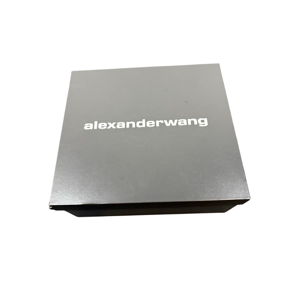 Alexander Wang Carter Platform Chunky Loafer Pump Leather Y2K Fall Statement 7.5 - Picture 13 of 14